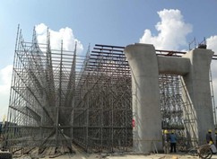 弄懂高架橋腳手架產品特點,走向成功之路