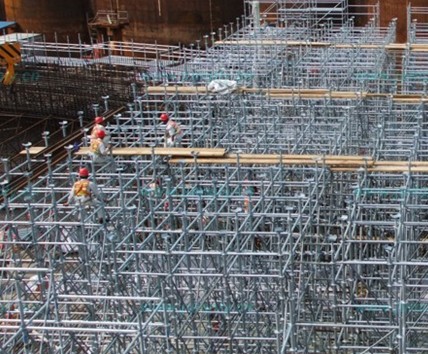 【盤扣腳手架】先天決定結(jié)構(gòu),結(jié)構(gòu)決定特點